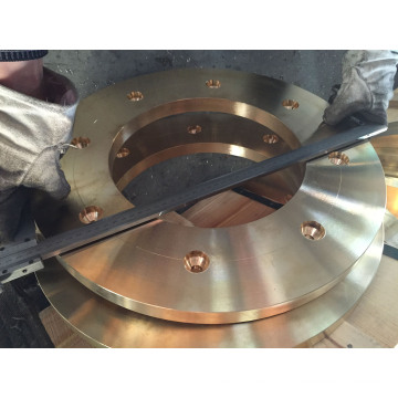 Flanges de latão de tração, ASTM B505 C86500 Flanges